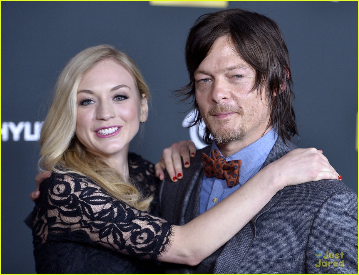 norman reedus emily kinney are reportedly dating 07