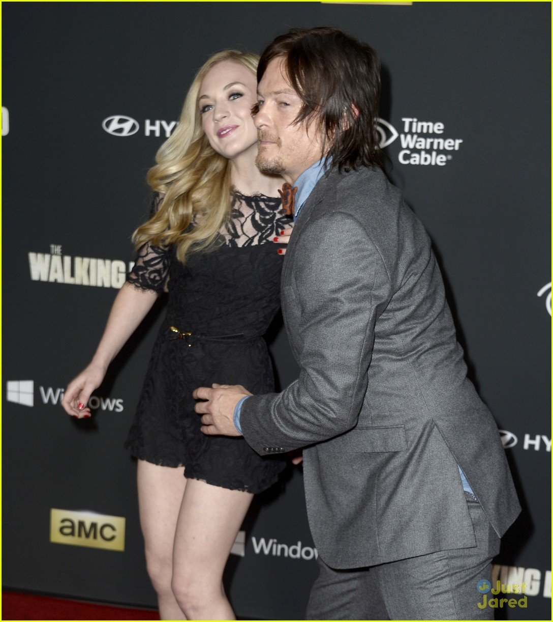 norman reedus emily kinney are reportedly dating 08