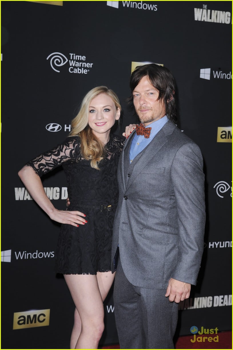 norman reedus emily kinney are reportedly dating 13