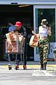 kylie jenner tyga go grocery shopping together 20