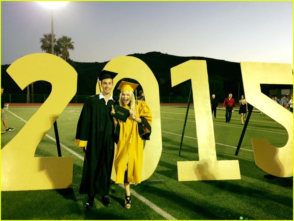olivia holt shares more graduation pics 08