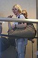rydel lynch ellington ratliff kiss at airport flight out 36