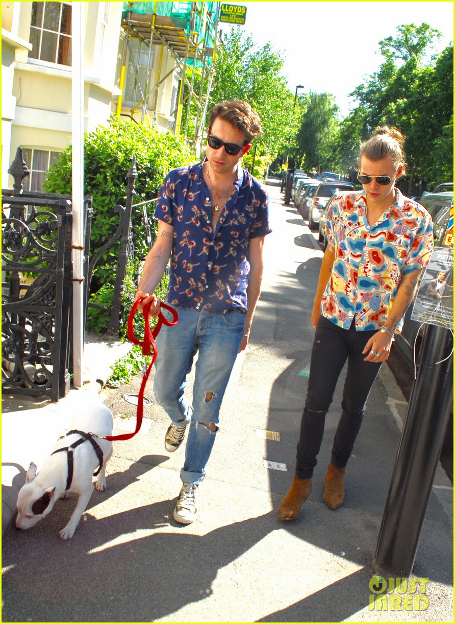 harry styles shows support for bestie nick grimshaw at topman 10