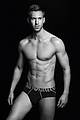 calvin harris shirtless new armani underwear ad 03