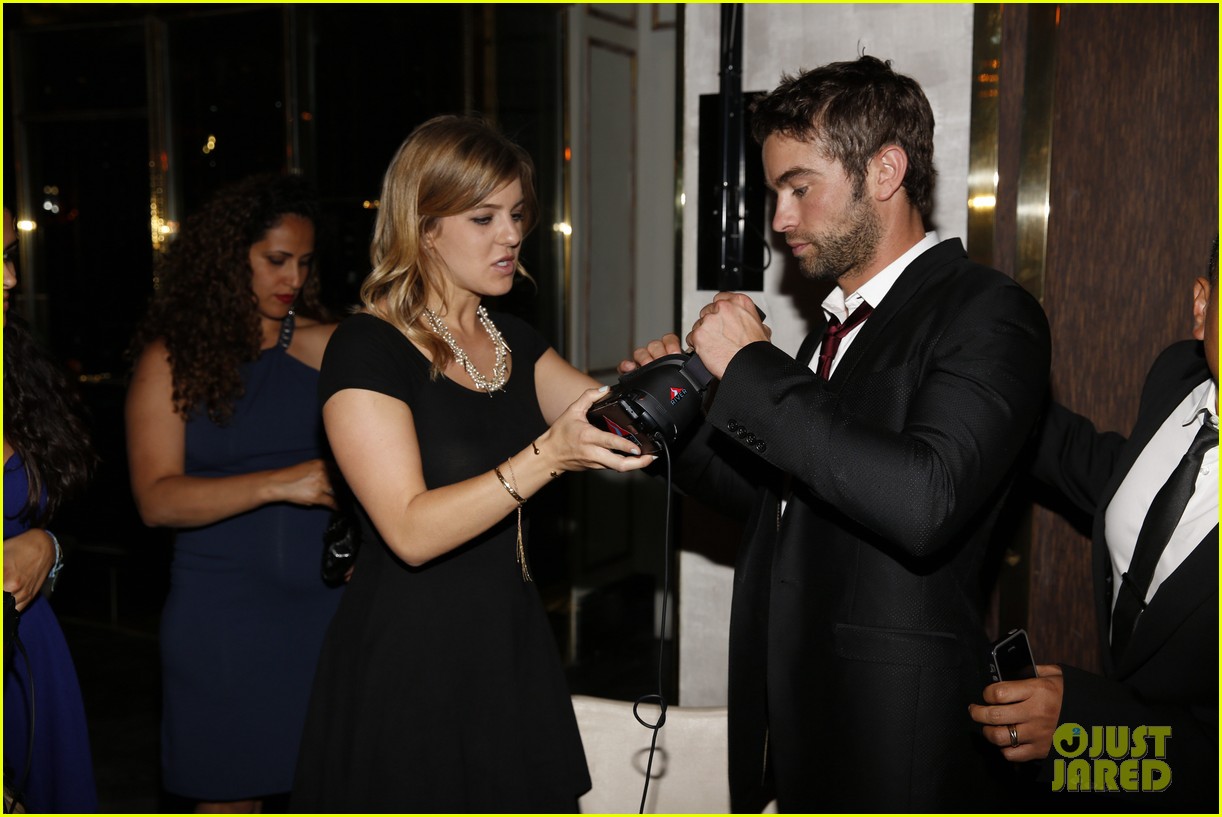 chace crawford sits next to co star rebecca rittenhouse at his birthday 04