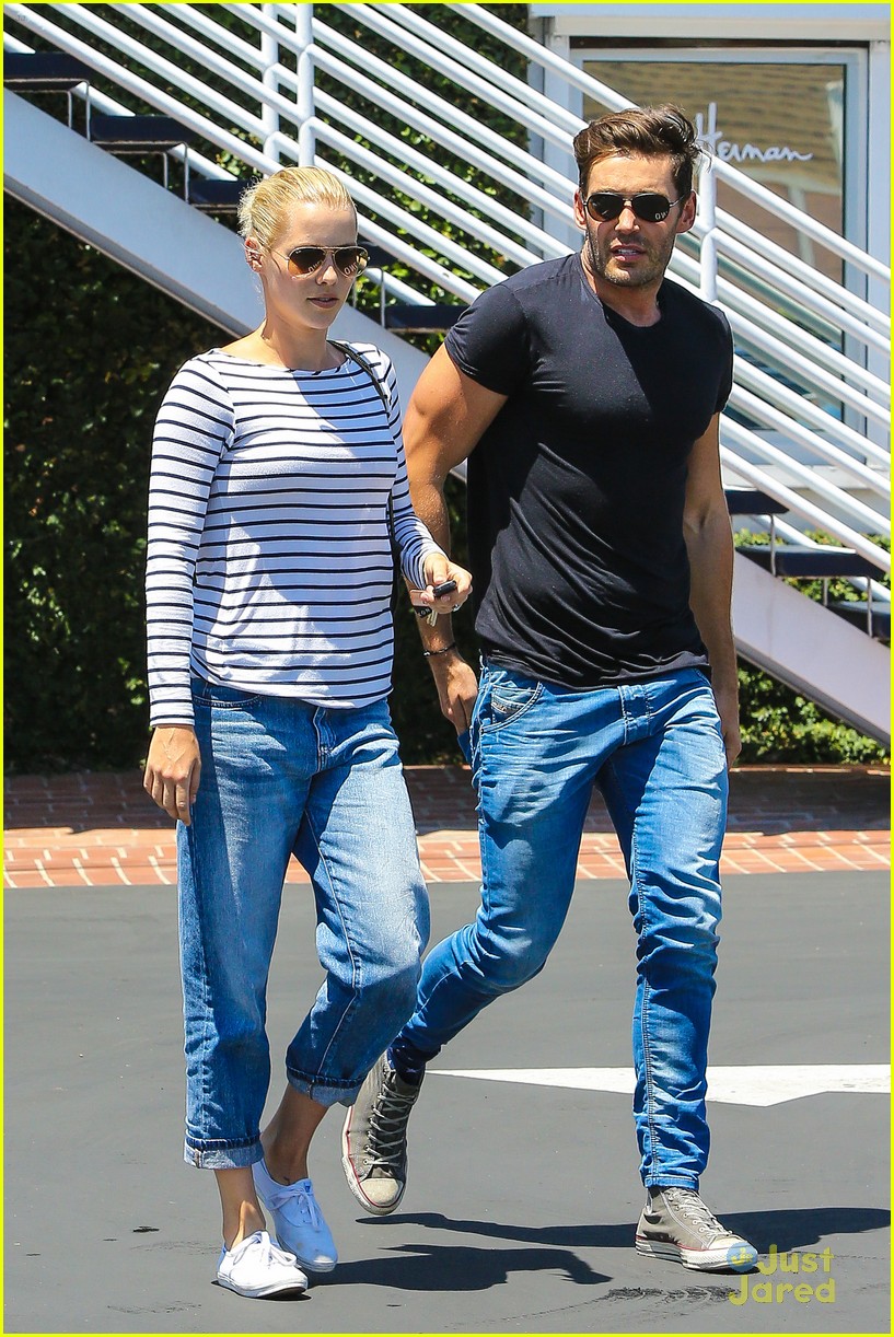 claire holt male friend lunch date after engagement 11