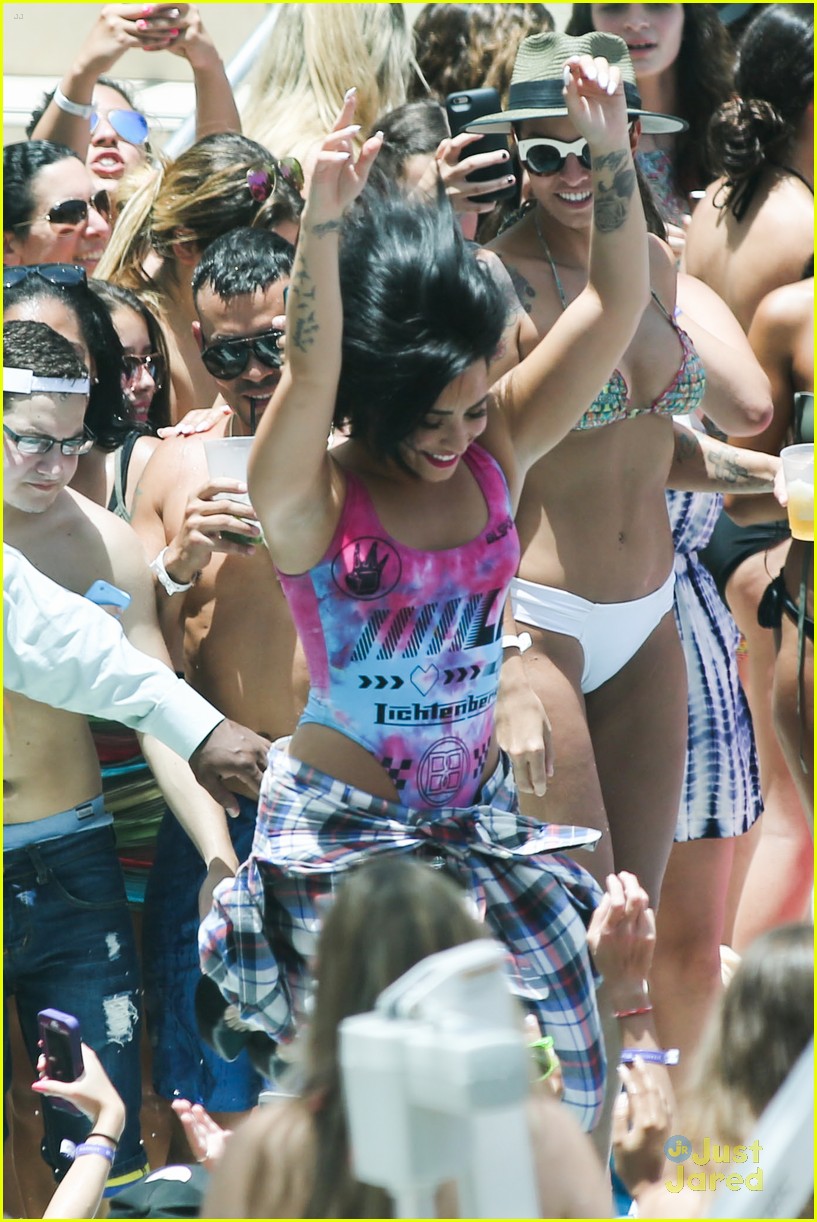 demi lovato y100 pool party cool summer 20