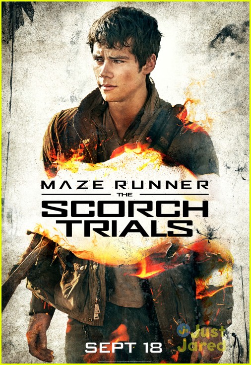 dylan obrien maze runner scorch trials poster 01