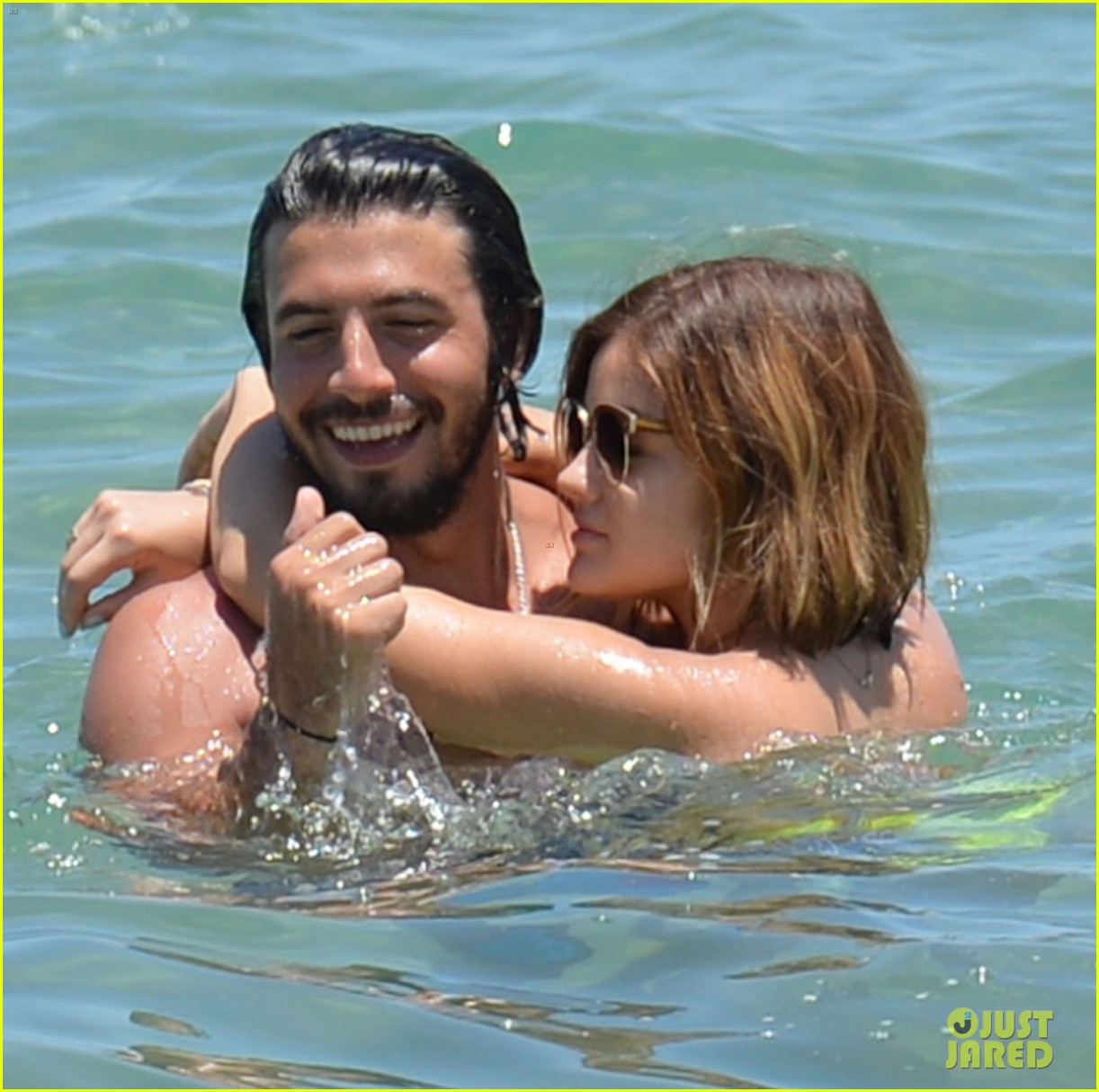 lucy hale anthony kalabretta pack on the pda during romantic hawaii 02