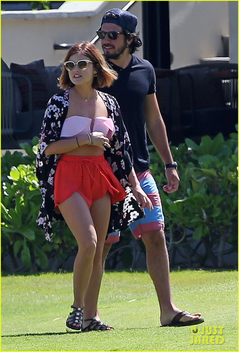 lucy hale anthony kalabretta pack on the pda during romantic hawaii 16