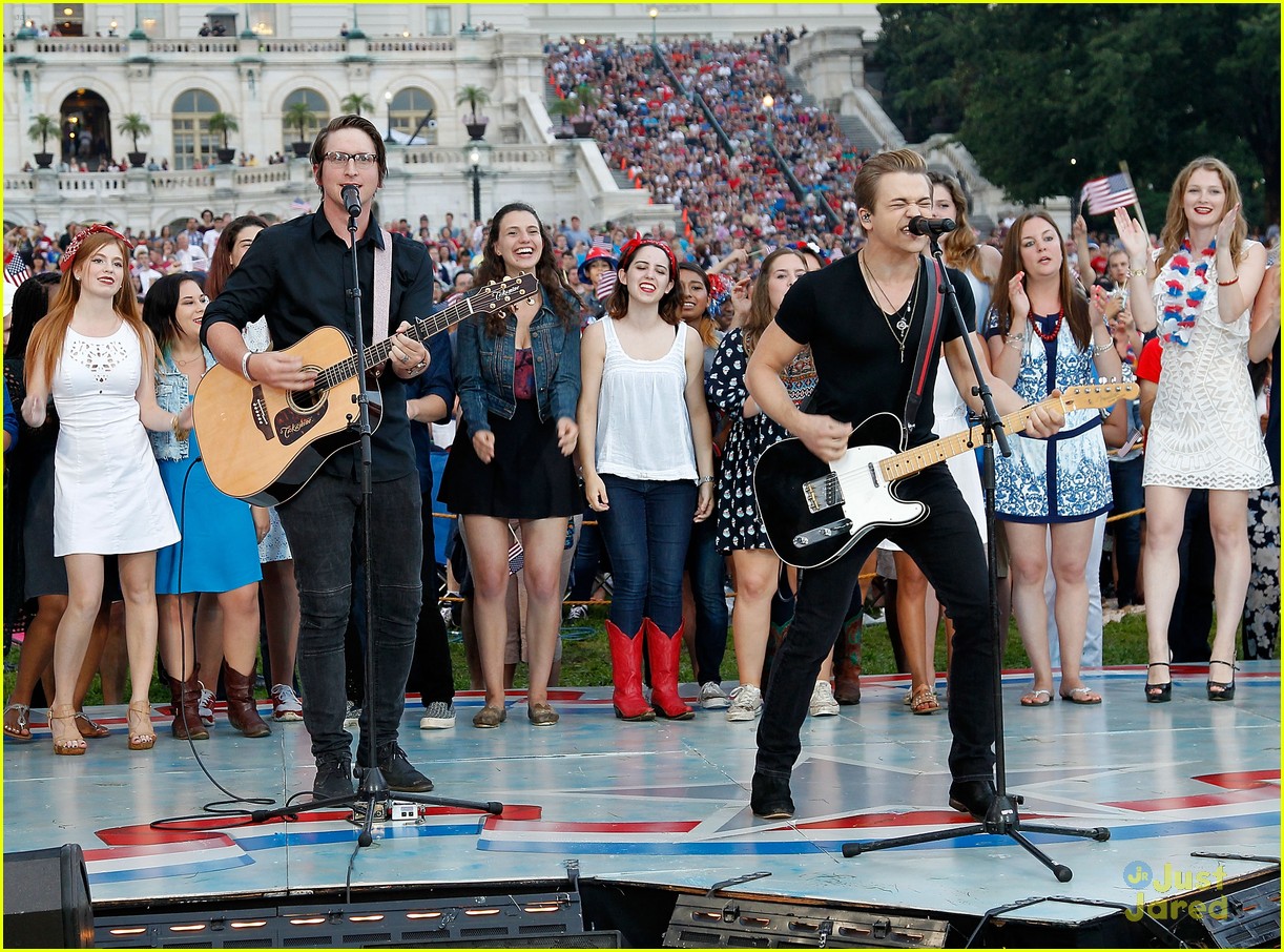 hunter hayes capitol fourth rehearsal concert 01