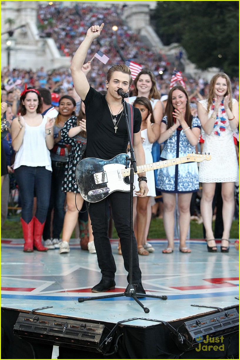 hunter hayes capitol fourth rehearsal concert 04