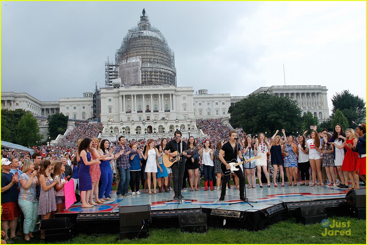 hunter hayes capitol fourth rehearsal concert 12