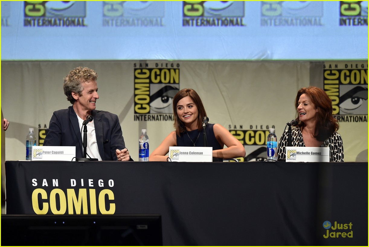 jenna louise coleman doctor who panel comic con 05