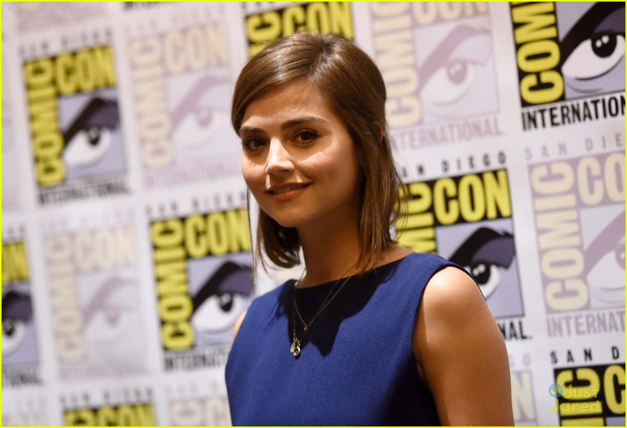 jenna louise coleman doctor who panel comic con 13
