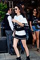 kendall jenner fringey outfit warhol exhibit london 31
