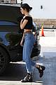 kendall jenner bares midriff in a crop top while getting gas 23