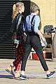 miley cyrus girlfriend stella maxwell hold hands at lunch 02