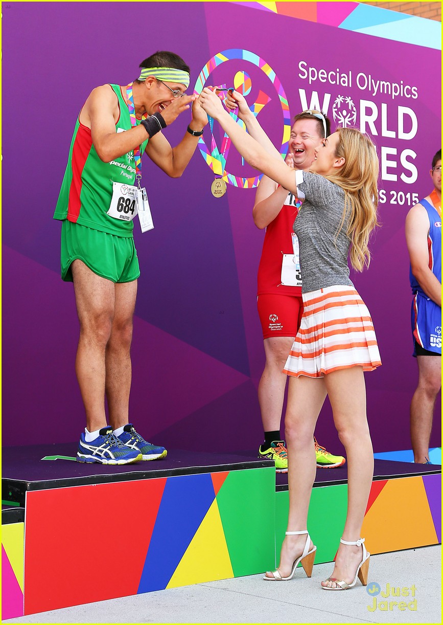 peyton list gold medals special olympics 06