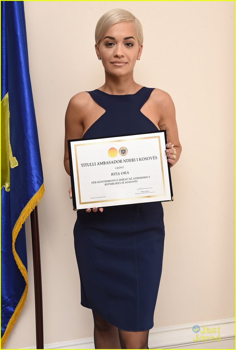 rita ora honorary ambassador kosovo 08