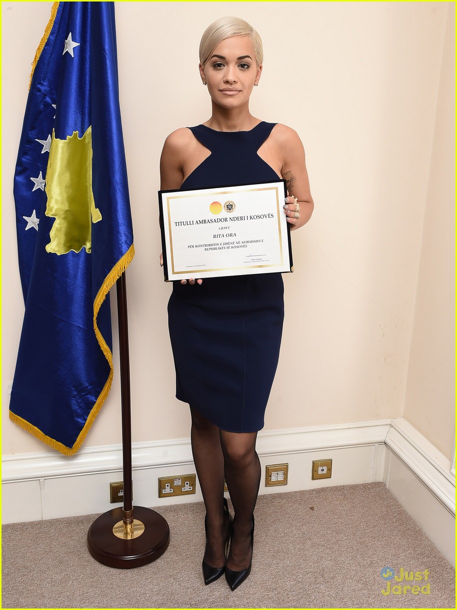 rita ora honorary ambassador kosovo 09