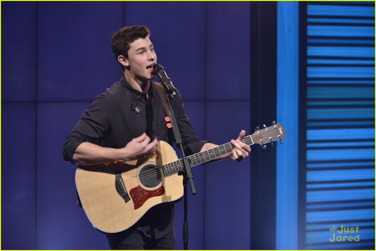 shawn mendes sings with fans stitches live kelly michael 01