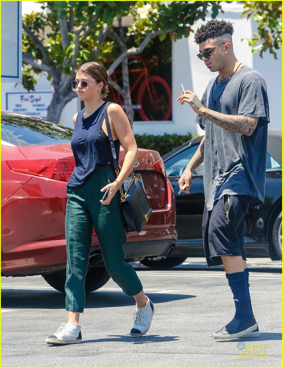 sofia richie brother miles lunch fred segal 03