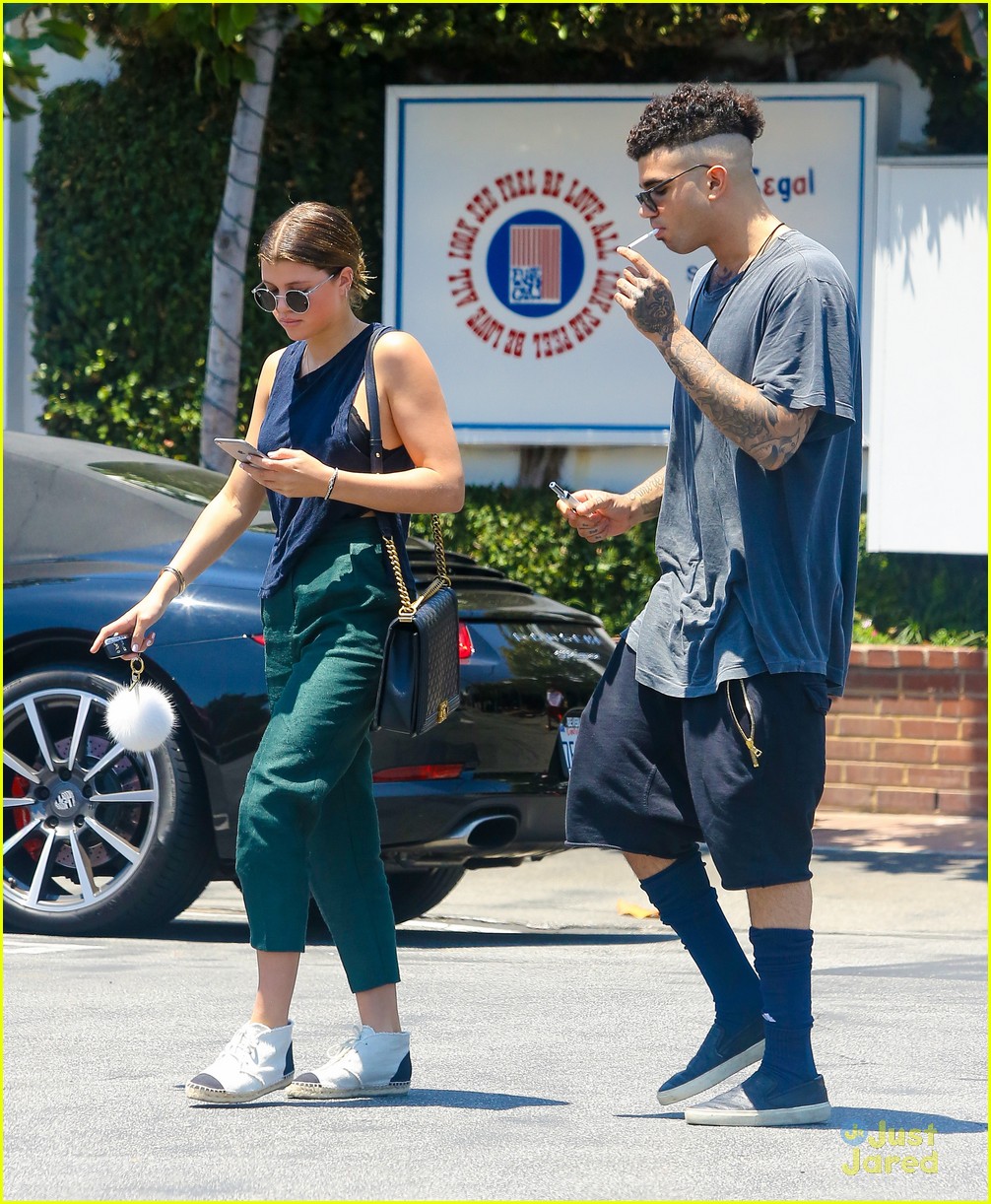 sofia richie brother miles lunch fred segal 08
