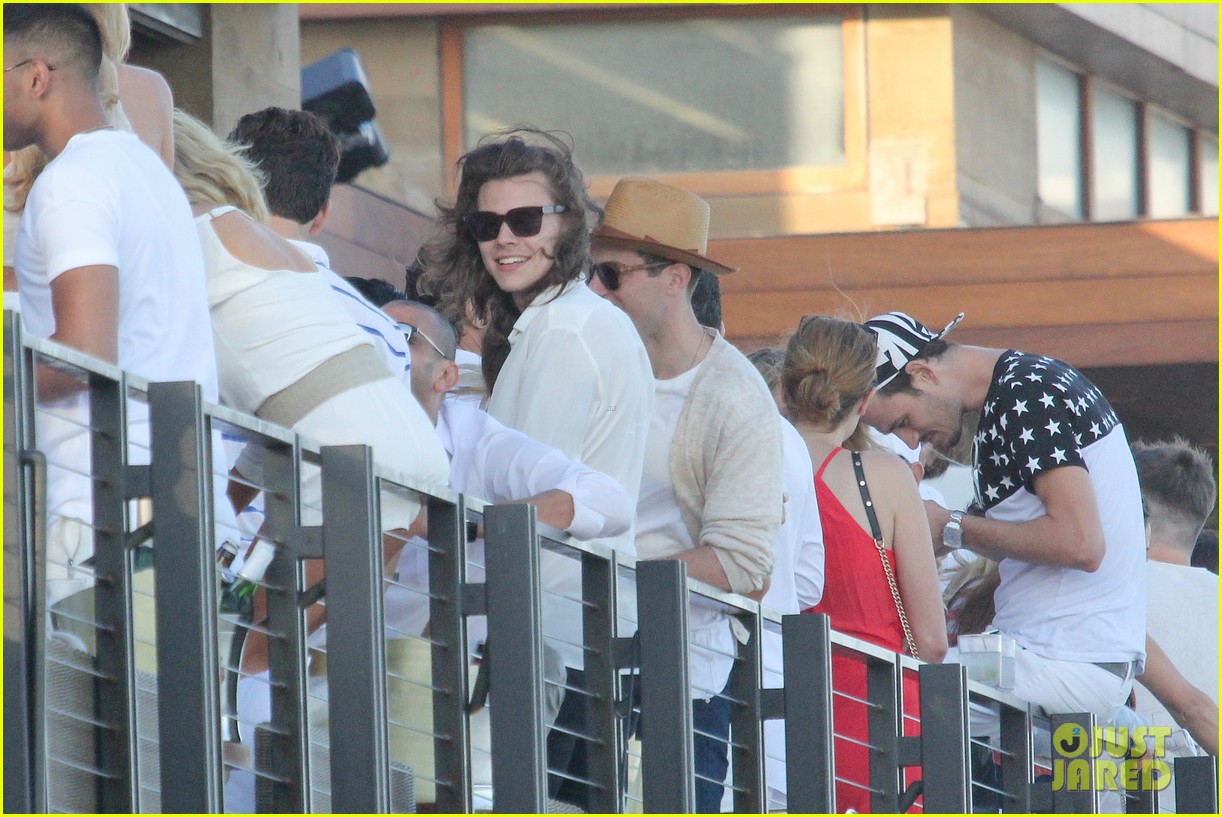 harry styles kylie jenner fourth of july party 11