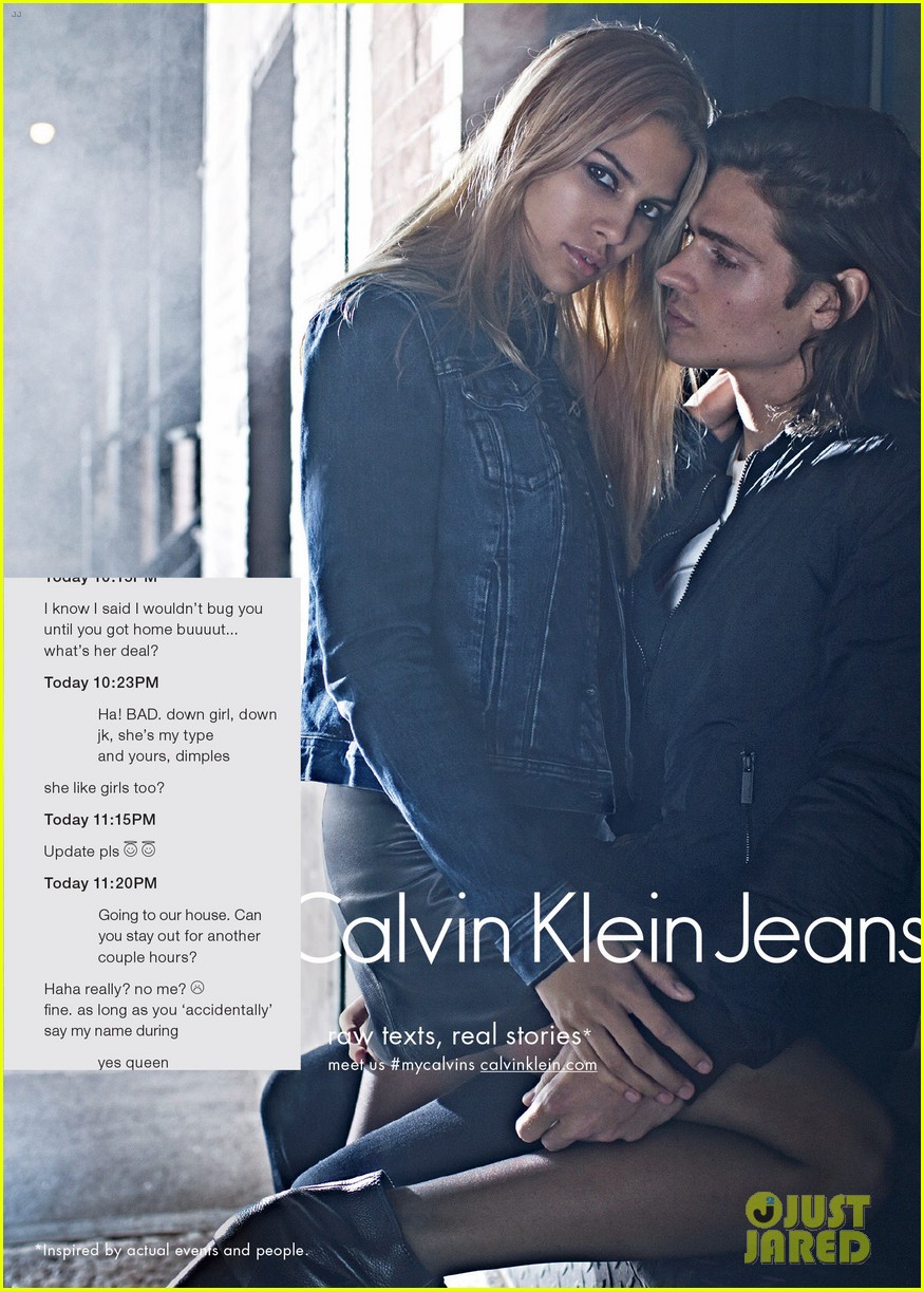 will peltz calvin klein jeans campaign 01