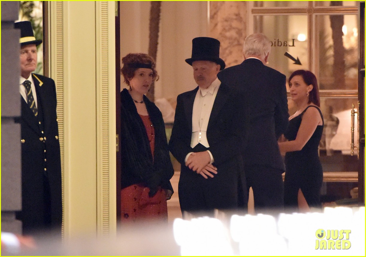 downton abbey cast get dressed up for wrap party 04