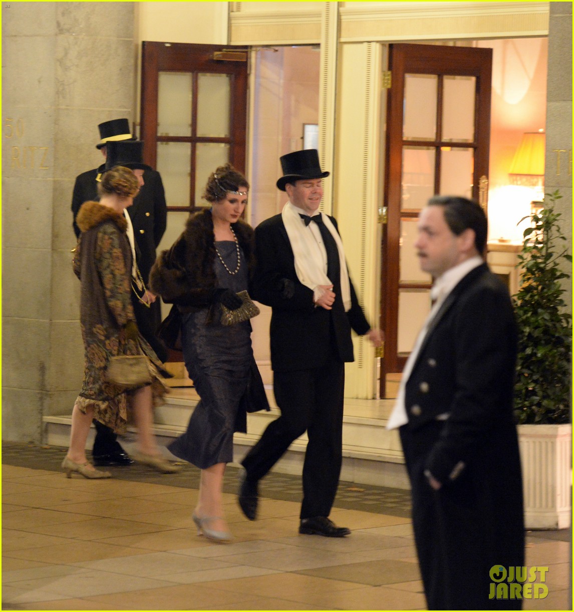 downton abbey cast get dressed up for wrap party 10