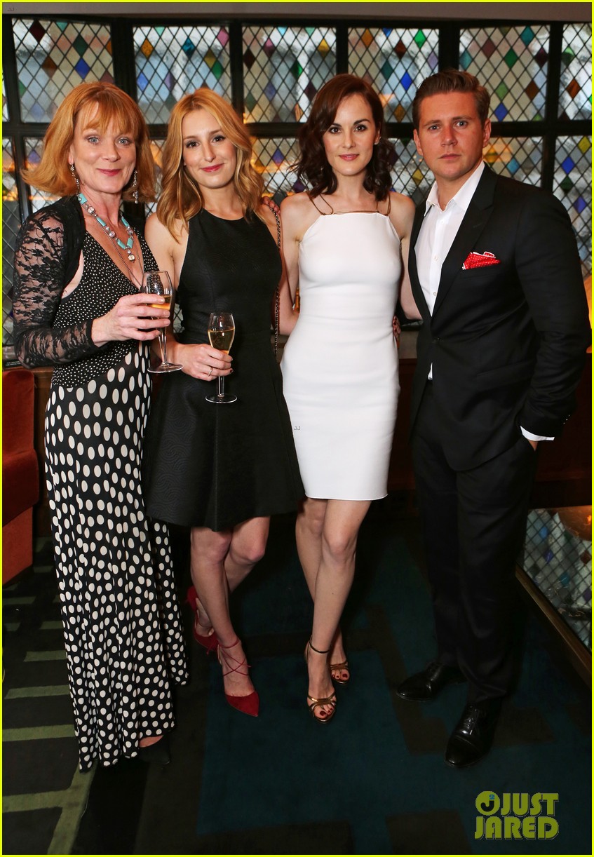 downton abbey cast get dressed up for wrap party 11