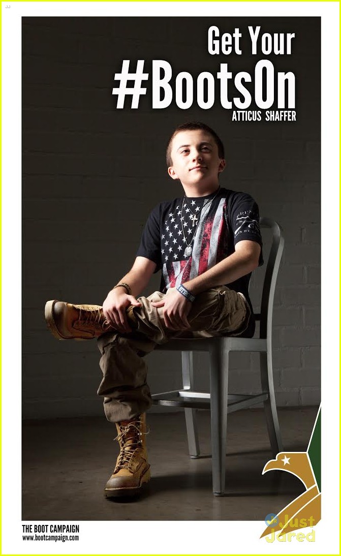 atticus shaffer get your boots on campaign 01