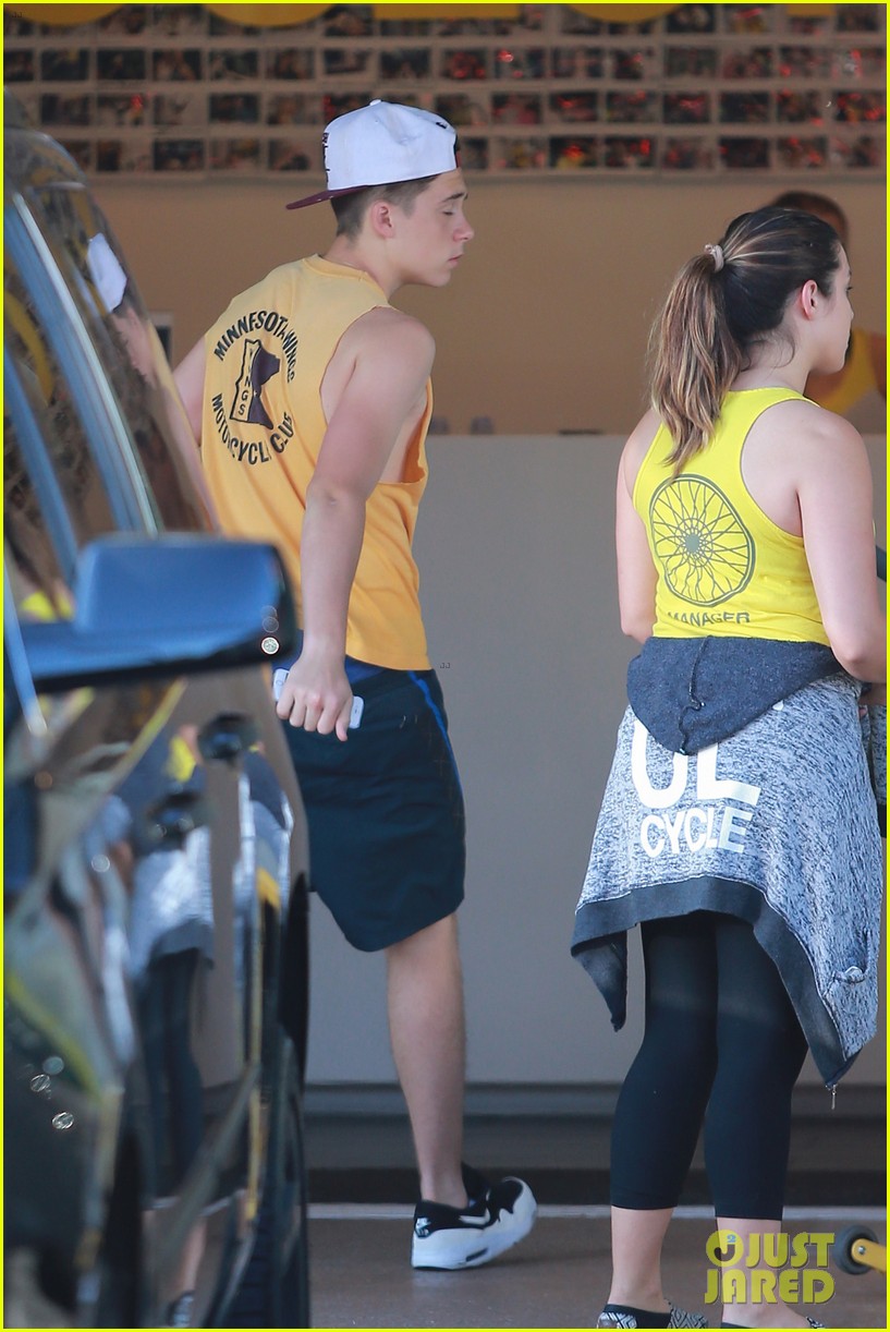 brooklyn beckham soulcycle the vamps 33