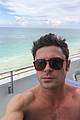zac efron snaps a shirtless selfie on his hotel balcony 03