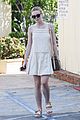 elle fanning lunch dakota hair appointment separate outings 16