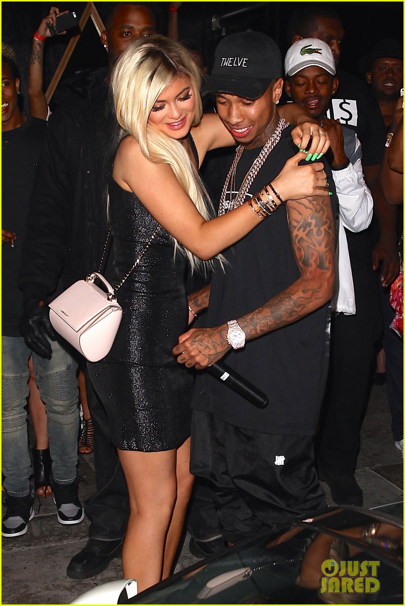 tyga surprises kylie jenner with brand new 16