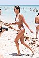 katie cassidy rr miami beach snakeskin bikini 12