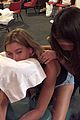 kendall jenner neck massage with hailey baldwin 23