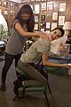 kendall jenner neck massage with hailey baldwin 29