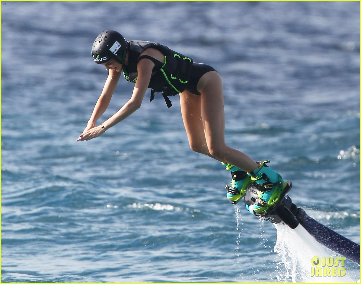 kylie jenner tyga hold hands flyboarding 22