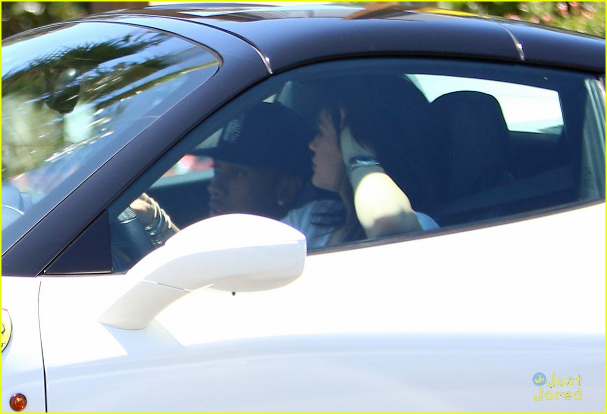 kylie jenner takes tyga for a spin in her new ferrari 03