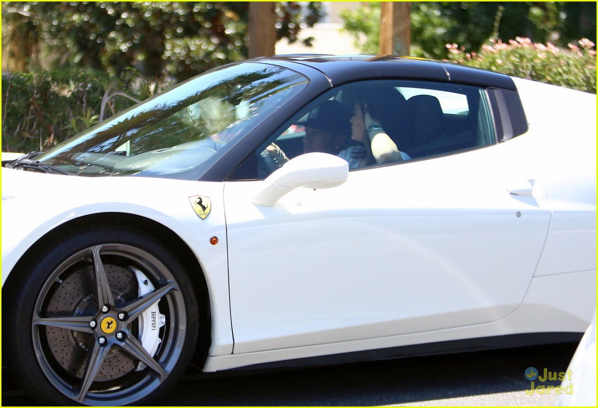 kylie jenner takes tyga for a spin in her new ferrari 10