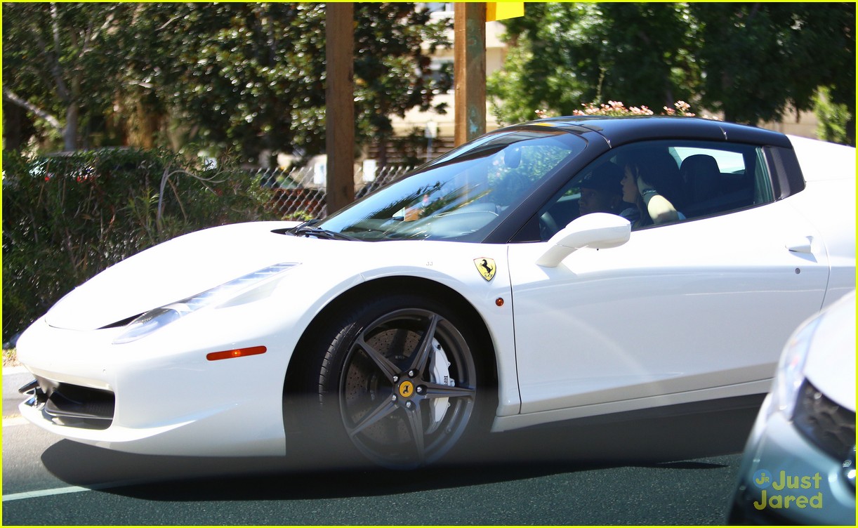 kylie jenner takes tyga for a spin in her new ferrari 15