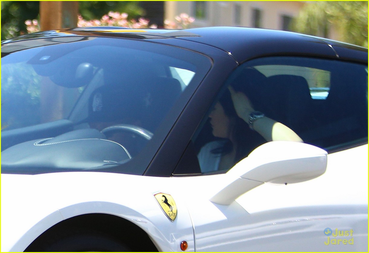 kylie jenner takes tyga for a spin in her new ferrari 18