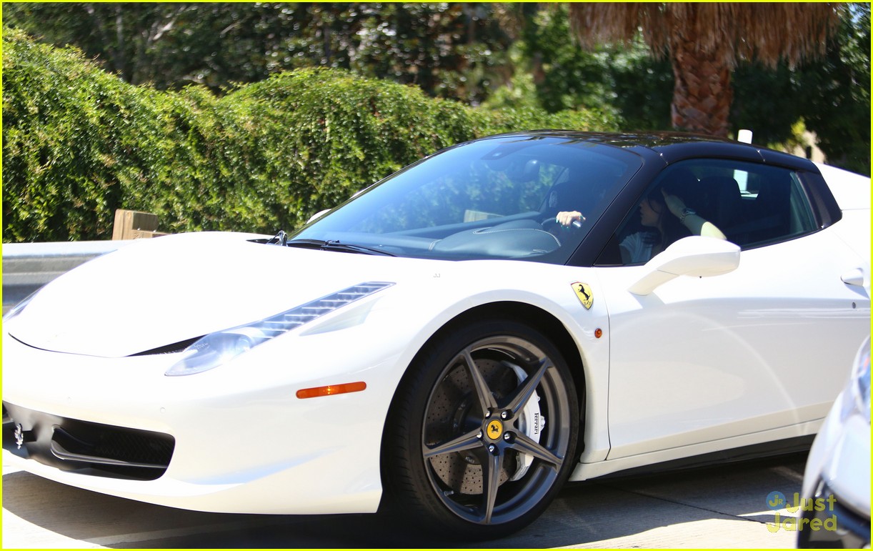 kylie jenner takes tyga for a spin in her new ferrari 19
