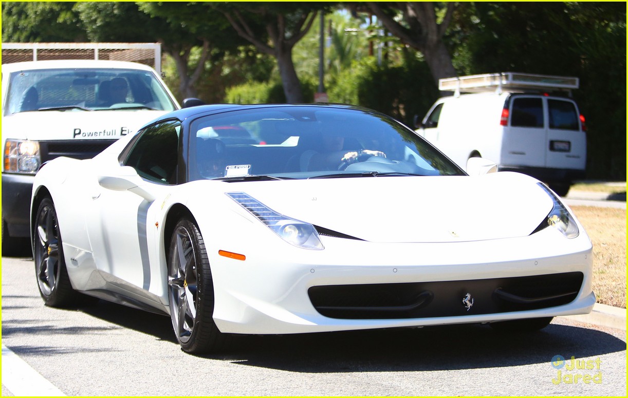kylie jenner takes tyga for a spin in her new ferrari 21