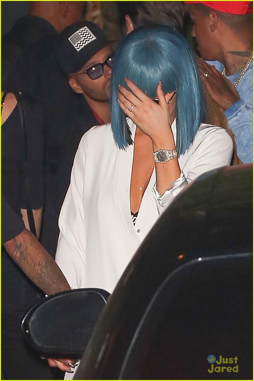 kylie jenner tyga step out after getting a water citation 02