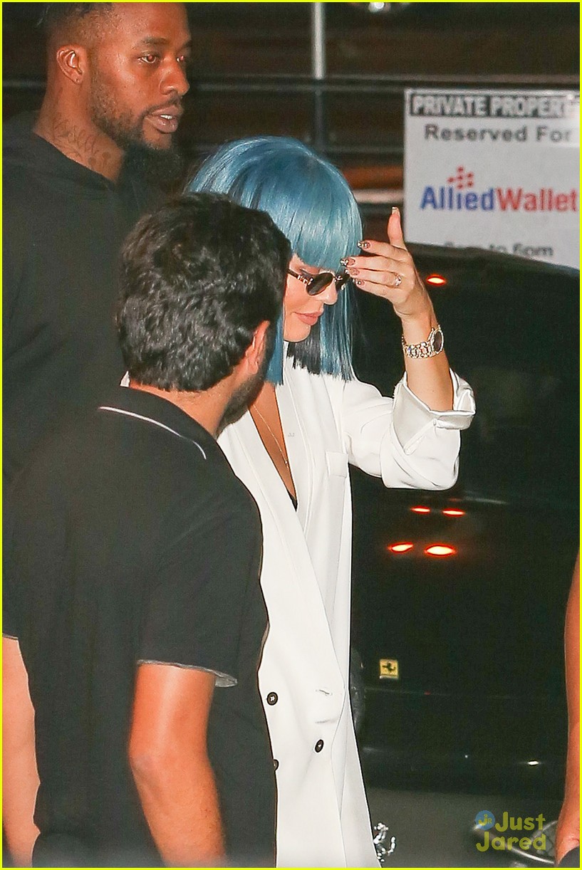 kylie jenner tyga step out after getting a water citation 15
